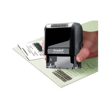 Trodat Tampon pour protection de données Printy 4912, noir