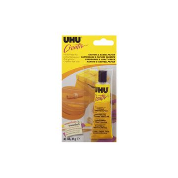 UHU Colle créative "Creativ" pr carton & papier de bricolage