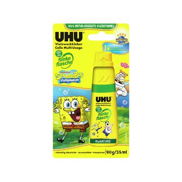 UHU Colle multi-usage flinke flasche ReNATURE Bob l'éponge