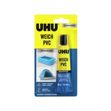 UHU Colle spéciale pour PVC souple, tube de 30 g