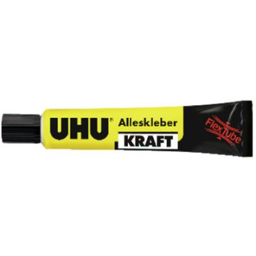 UHU Colle universelle Kraft, avec solvant, transparent, 18 g