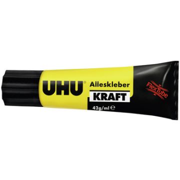 UHU Colle universelle Kraft, avec solvant, transparent, 42 g