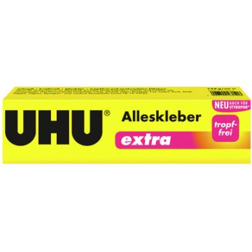 UHU Colle universelle extra, avec du solvant, 125 g