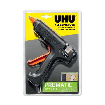UHU Pistolet à colle Hot Melt Promatic, noir/orange