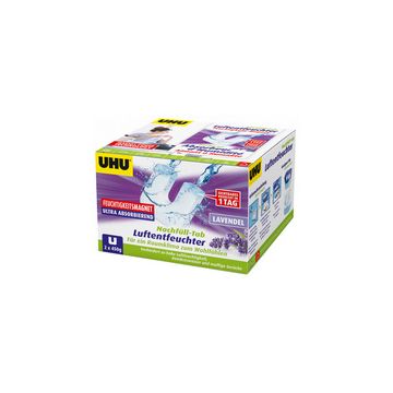 UHU Recharge LAVANDE pour absorbeur d'humidité, 2 x 450 g