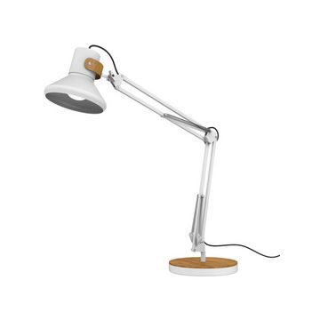 UNILUX Lampe de bureau à LED BAYA BAMBOO, blanc - bambou