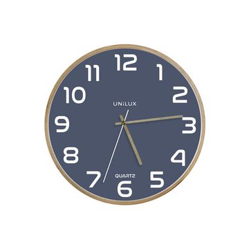 UNiLUX Horloge murale à quartz "BALTIC", bleu
