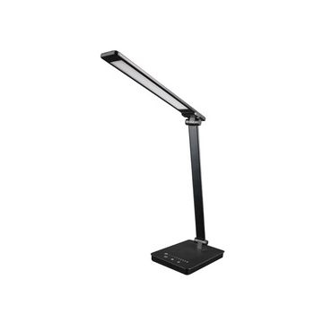 UNiLUX Lampe de bureau à LED NOVY, pied, noir