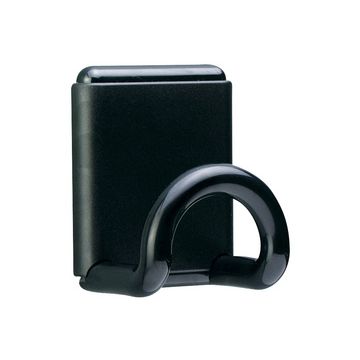 UNiLUX Patère "FIL Magnétique", 1 crochet, noir