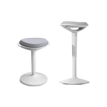 UNiLUX Tabouret ergonomique ERGO BOOST, blanc-gris