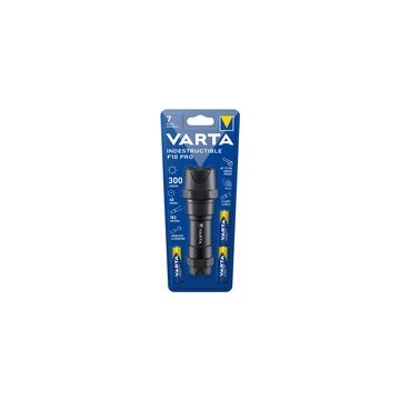 VARTA Lampe de poche "Indestructible F10 Pro", avec 3 AAA