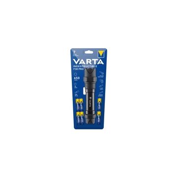 VARTA Lampe de poche "Indestructible F30 Pro", avec 6x AA