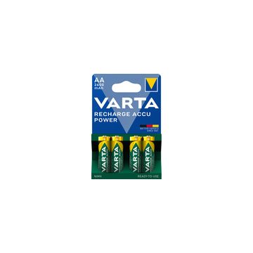 VARTA Pile NiMH "Rechargeable Accu", Mignon (AA), 2 600 mAh