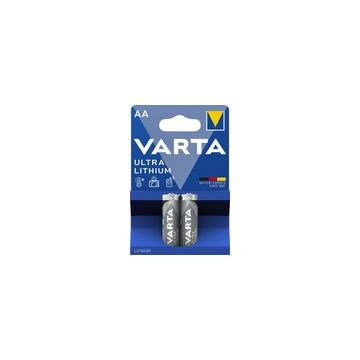 VARTA Pile au lithium "ULTRA Lithium", Mignon (AA), 2 piles