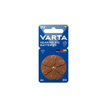 VARTA Pile bouton pour appareil auditif "Hearing Aid