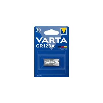 VARTA Pile photo "Lithium", CR123A, 3,0 volts, blister de 2 VARTA Pile photo "Lithium", CR123A, 3,0 volts, blister de 2