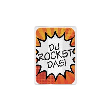 WEDO Brillen-Putztuch PocketCleaner "DU ROCKST DAS!"