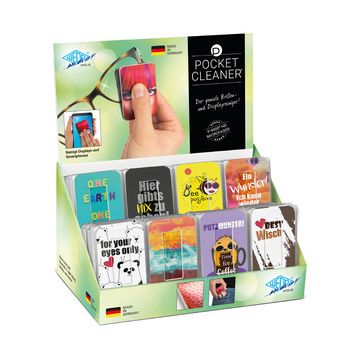 WEDO Brillen-Putztuch PocketCleaner, 32er Display x32