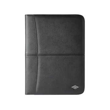 WEDO Chemise de conférence Accento, A4, similicuir, noir