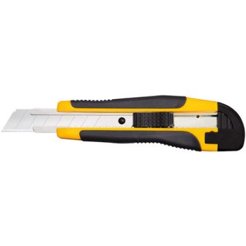 WEDO Cutter universel, lame: 18 mm, noir/jaune