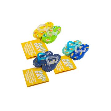 WEDO Gomme en plastique Flip Flop "HOLLYDAY", assorti