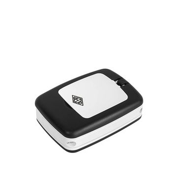WEDO Loupe de table Pocket avec lumière LED, blanc/noir