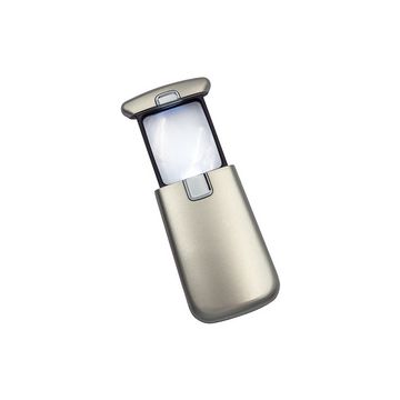 WEDO Loupe Lucina avec lumière LED, argent