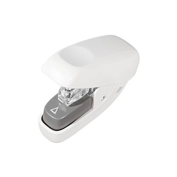 WEDO Mini agrafeuse sans agrafes, capacité: 5 feuilles,blanc