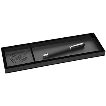 WEDO Plumier "black office", 2 compartiments, noir