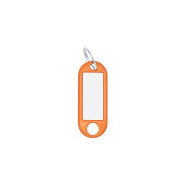 WEDO Porte-clés avec anneau, diamètre: 18 mm, orange WEDO Porte-clés avec anneau, diamètre: 18 mm, orange