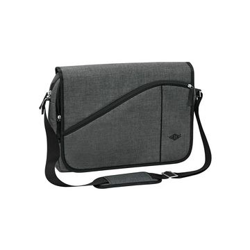 WEDO Sacoche pour notebook Messenger Bag COLLEGE, gris
