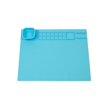 WEDO Tapis de peinture en silicone, bleu clair WEDO Tapis de peinture en silicone, bleu clair