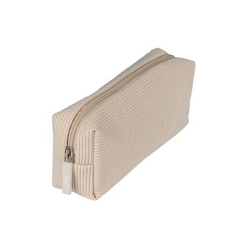 WEDO Trousse en velours côtelé, beige