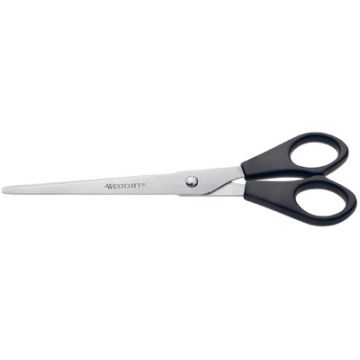 WESTCOTT Ciseaux de bureau, longueur: 171 mm, noir