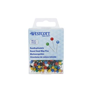 WESTCOTT Épingle à tête ronde, taille 5, assorti