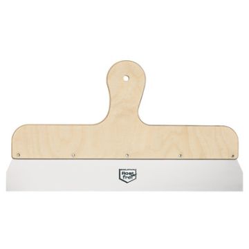 WESTEX Couteau à enduire, inoxydable, 400 mm, manche en bois