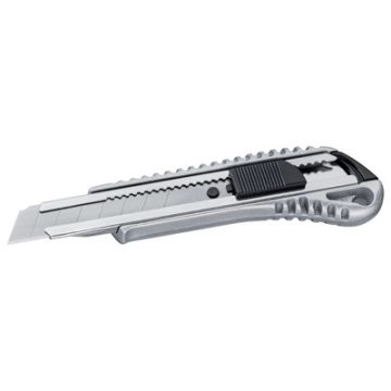WESTEX Cutter, alu coulé sous pression, lame: 18 mm, argent