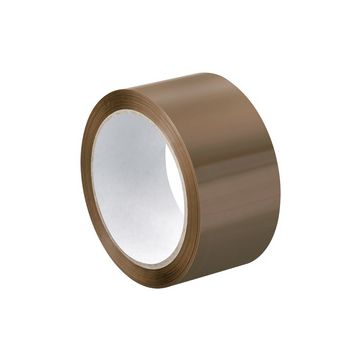 WESTEX Ruban adhésif d'emballage, 48 mm x 66 m, PP, marron