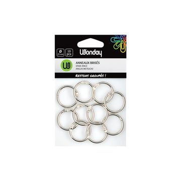 Wonday Anneaux brisés, diamètre intérieur: 25 mm, en métal