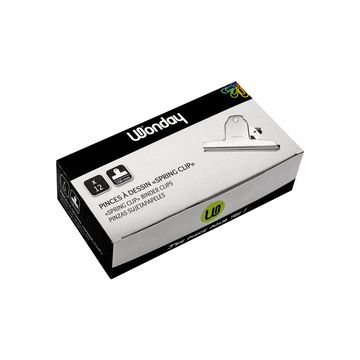 Wonday Pince à dessin "spring clip", métal, largeur: 144 mm