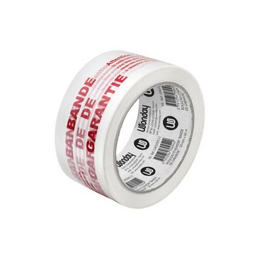 Wonday Ruban adhésif "BANDE DE GARANTIE", 50 mm x 66 m
