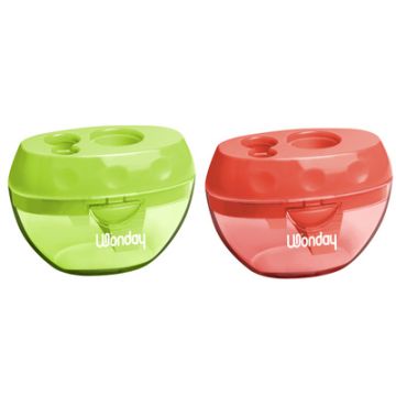 Wonday Taille-crayons "TAILL'TOU", 3 usages, assorti