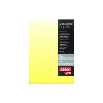 agipa Papier pré-imprimé, A4, 80 g/m2, dégradé jaune