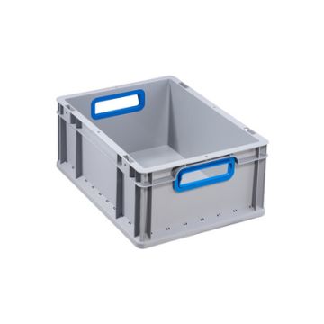 allit Bac de rangement ProfiPlus EuroBox 417, gris/bleu
