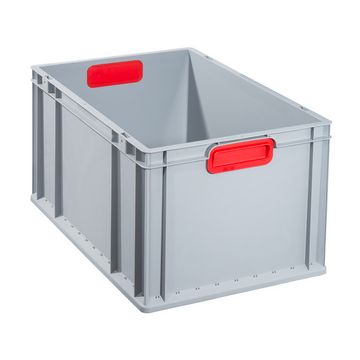 allit Bac de rangement ProfiPlus EuroBox 632, gris/rouge