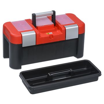 allit Boîte à outils McPlus Alu 21, PP, rouge/noir