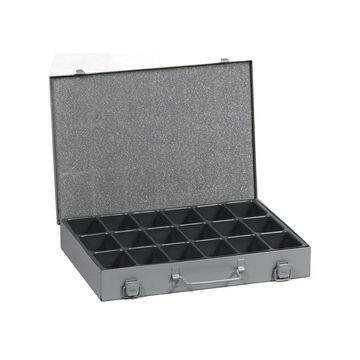 allit Mallette à petites pièces EuroPlus Metall 34/18, gris