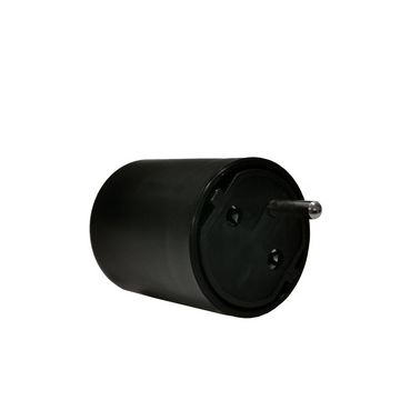 apranet adaptateur de voyage Suisse, plastique, noir