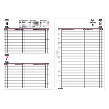 bind Recharge 2026 pour agenda A5 modèle 15501