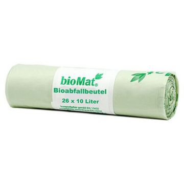 bioMAT Sac compostable, 20 litres, vert